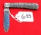 KK. pocket knife 1 blade; metal handle marked Keen Kutter & logo #1789