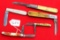 KK. 5 pocket knives