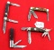 KK. 4 pocket knives
