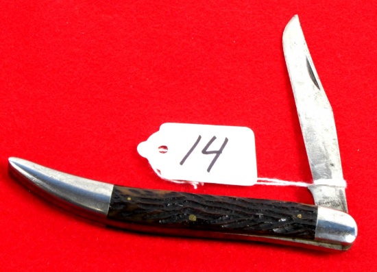 Win. pocket knife #1936 saber clip blade