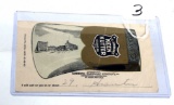 Post card E.C.S. Keen Kutter old shield logo; 1904