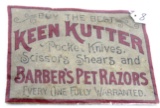KK Counter felt; pocket knives; scissors & shears & Barber Pet razors; excellent condition