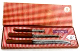 KK Kountry Kitchen 3 piece wood handle knife set