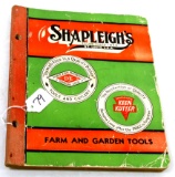 Shapleigh’s catalog; Farm and Garden Tools