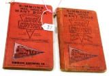 LOT: 2; KK; mail order Want Books