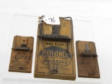 LOT: 1; Shapleigh Hardware; Defiance rat trap; & 2; SH; No. Klingher No. 715 mouse traps