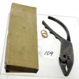 Shapleigh; pistol grip pliers; No. DE7; in box