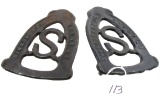 LOT: 2; Simmons trivets
