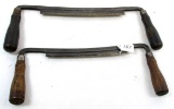 LOT: 2; KK draw knives; 8” & 9”