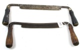 LOT: 2; DE; draw knives