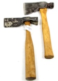 LOT: 2; KK; hatchets; lathing w/original handle; shingling