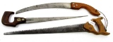 LOT: 3; KK; saws; 1; compass; 2; pruning
