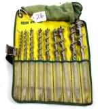 KK; auger bits KSR-9 ; 9 bits in plastic roll
