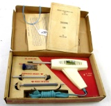KK; NOS; K-125; soldering gun in box; with all pieces