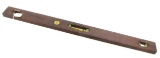 KK; wood level; KK 42; 34” long