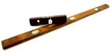 LOT: KK; 2; wood levels; KK104; 12”; F3732GK; 4’