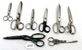 LOT: 8; Shap/DE; scissors