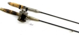LOT: 2; Simmons; Royal Steel; fishing rods; & Shap. reel No. SD32
