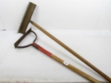 LOT: KK; weed cutter KWCS-K; KK; dandelion rake