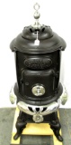 Shapleigh; small parlor stove; “Dawn Shapleigh Hdw. Co.” No. 315; 42” tall