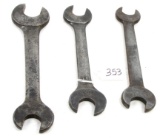 LOT: 3; KK; open end wrenches