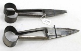 LOT: 2; DE; sheep shears