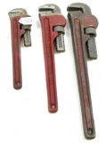 LOT: 3; Shap/KK; pipe wrenches; 2-14’; 1-10”