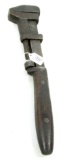 KK; screw wrench w/wood handle; 18”