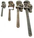 LOT: 4; Shapleigh; pipe wrenches; 18;14;10; & 8”