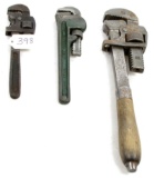 LOT: 3; DE; pipe wrenches; 14; & 2-8”
