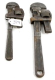 LOT: 2; DE; pipe wrenches; 14 & 10”