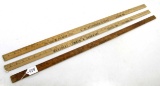 LOT: 3; KK; adv. yardsticks; Estes Hardware; Fulton; Mo. – Weathers Lumber & Hardware; Fayette; Mo.
