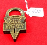 KK; nice logo lock