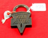 KK; logo lock; w/key