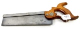 KK; back saw w/logo button