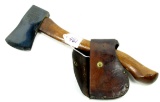 KK; hand axe w/sheath; super clean