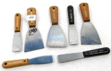 LOT: 6; KK; NOS; putty knives