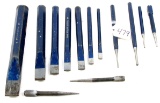 LOT: 13; Bluegrass; punches & chisels