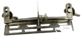 KK; fence or jointer plane gauge w/adjustable angles