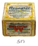 Winchester 20 gauge repeater shot shell box; 2 pcs.