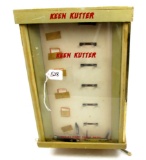 KK; Spinning 4 sided knife case 19” tall – 7 1/2