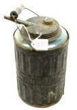 Queen kerosene jar/container; 1 gallon
