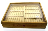 Shapleigh/KK; counter tip knife case; 8” tall x 24” wide x 19” deep