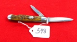 KK; 2 blade pocket knife No. 981B