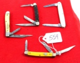 KK; 4 pocket knives