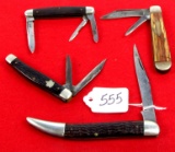 KK; 4 pocket knives