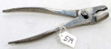 Win. bent nose pliers; No.2489 - 10”