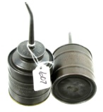 Simmons Hardware. LOT: 2- oil cans