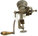 KK. clamp on corn mill grinder