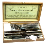 Simmons Hardware. box of silver ware No. 12